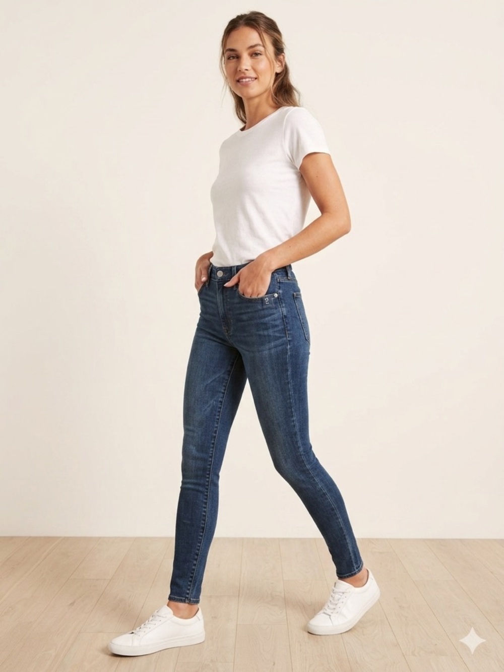 Abercrombie & Fitch Simone High Rise Super Skinny Jeans - Size 26/2R